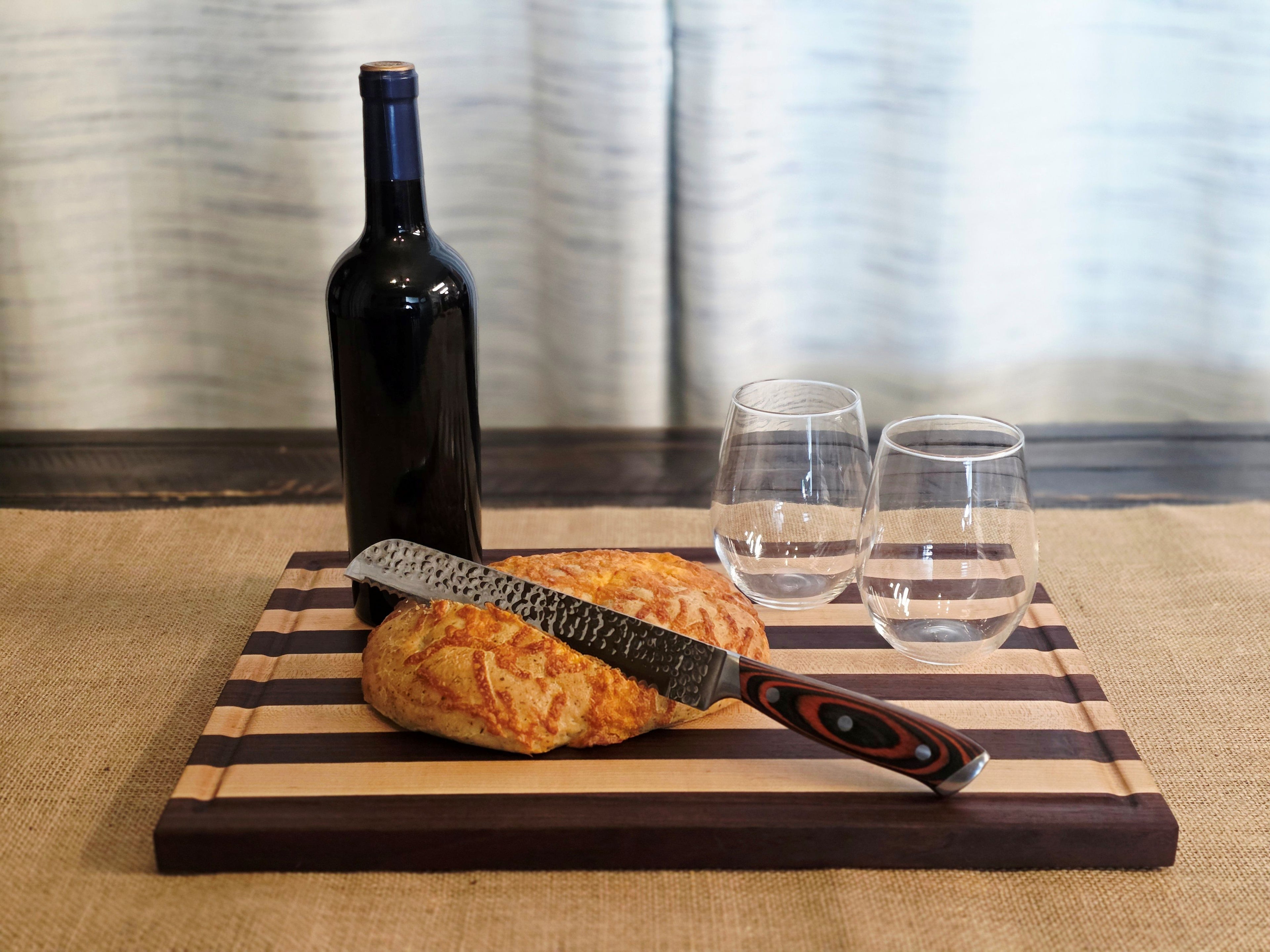 Side Grain Cutting Board