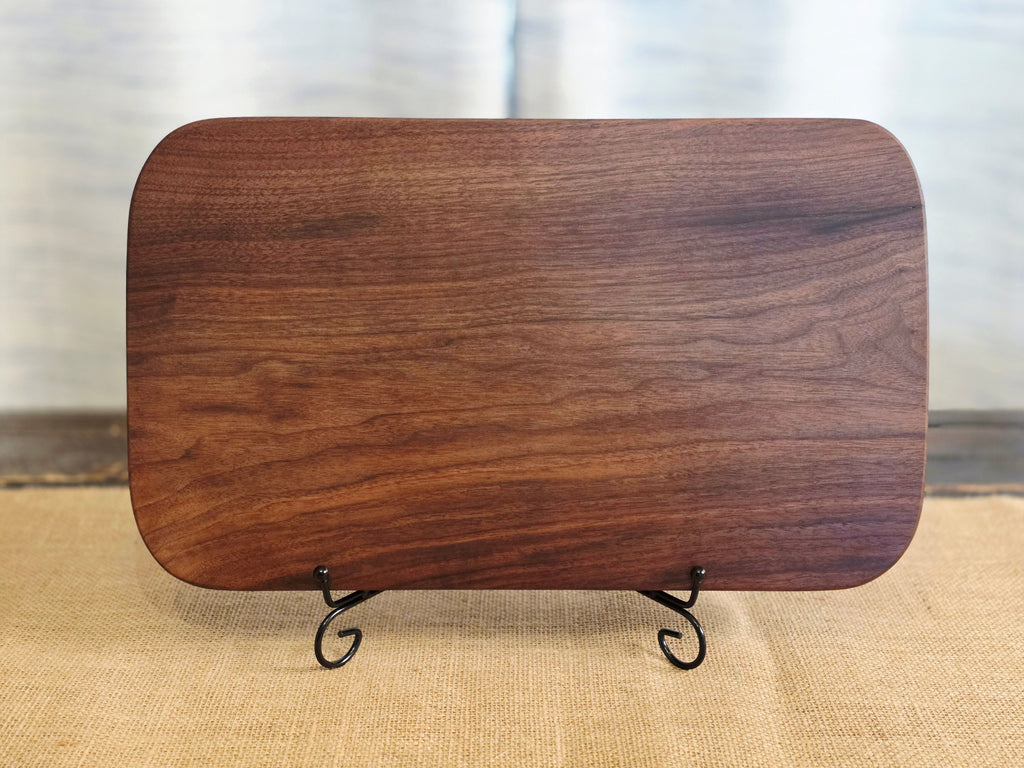 Solid Hardwood Reversible Cutting Board
