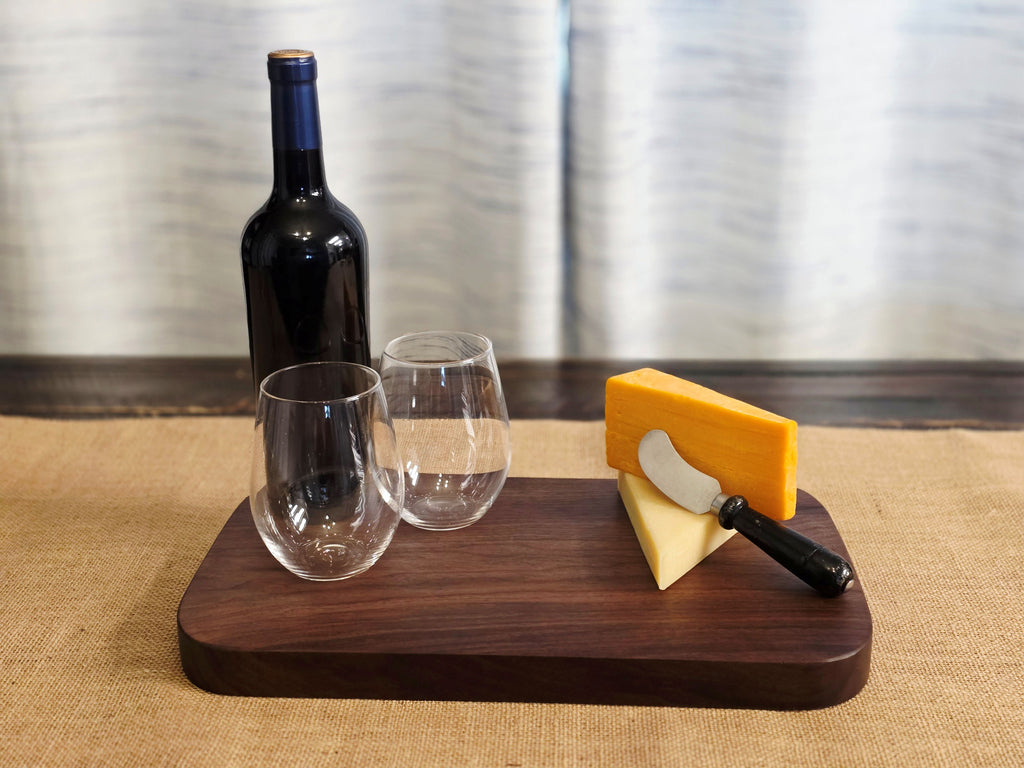 Solid Hardwood Reversible Cutting Board
