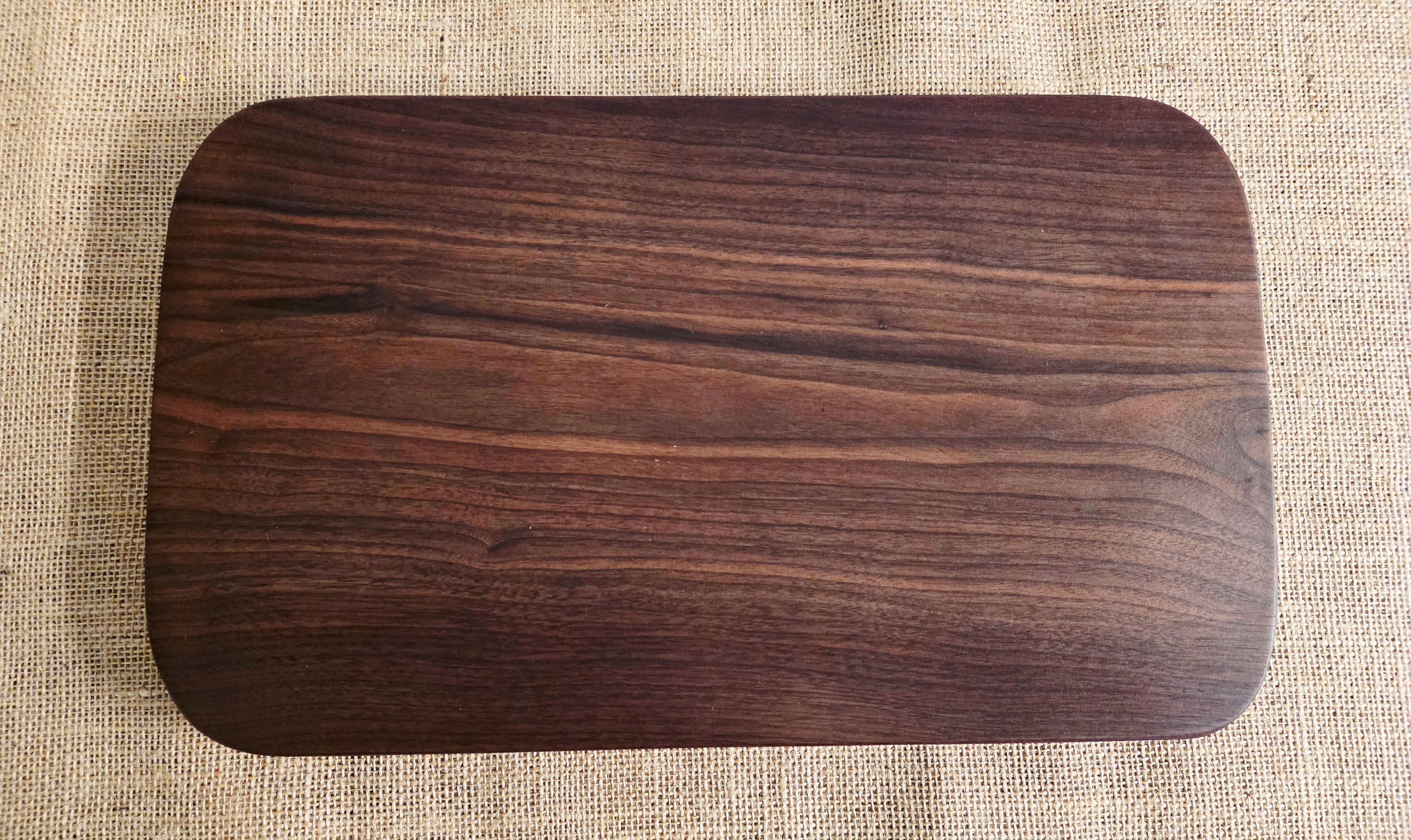 Solid Hardwood Reversible Cutting Board
