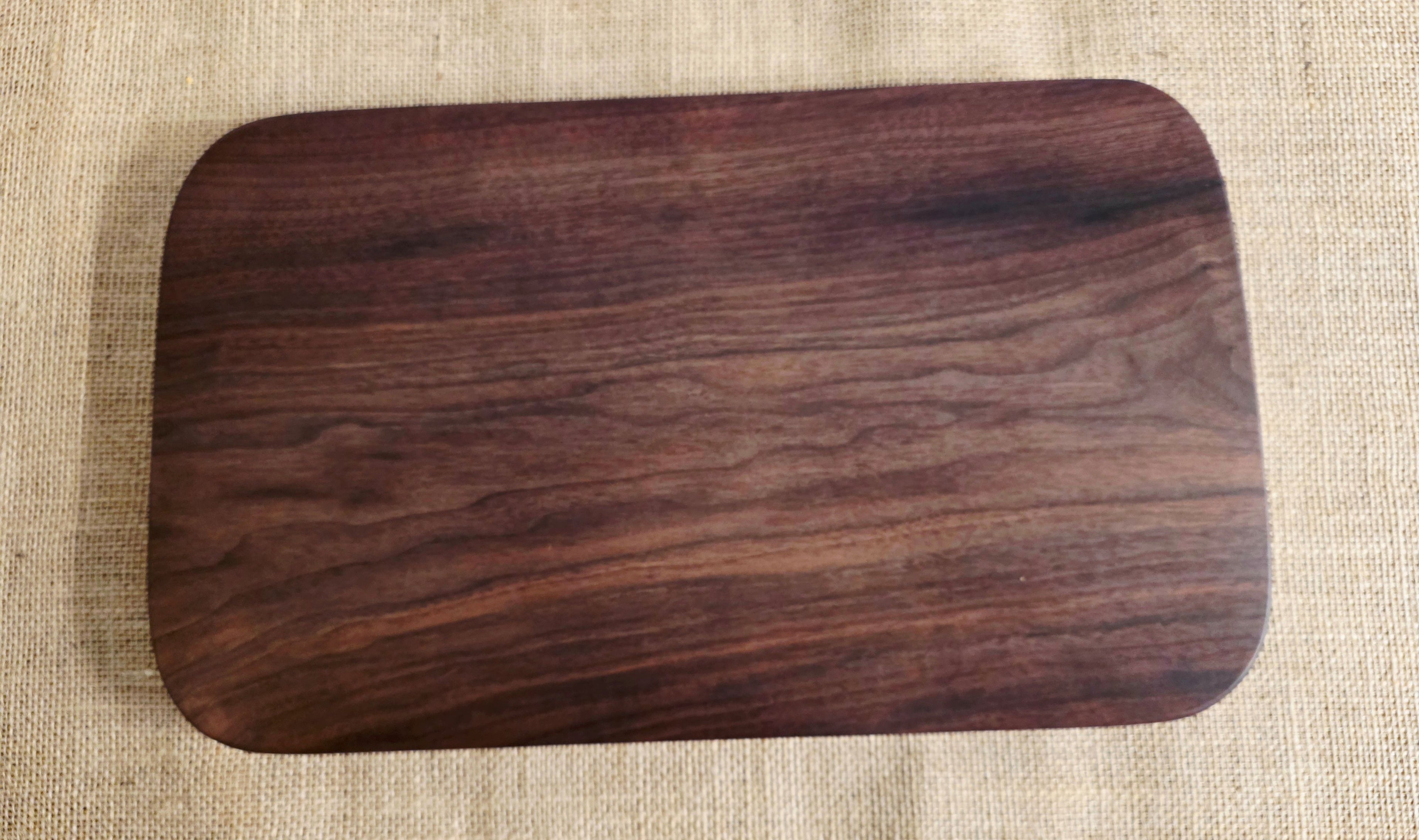 Solid Hardwood Reversible Cutting Board