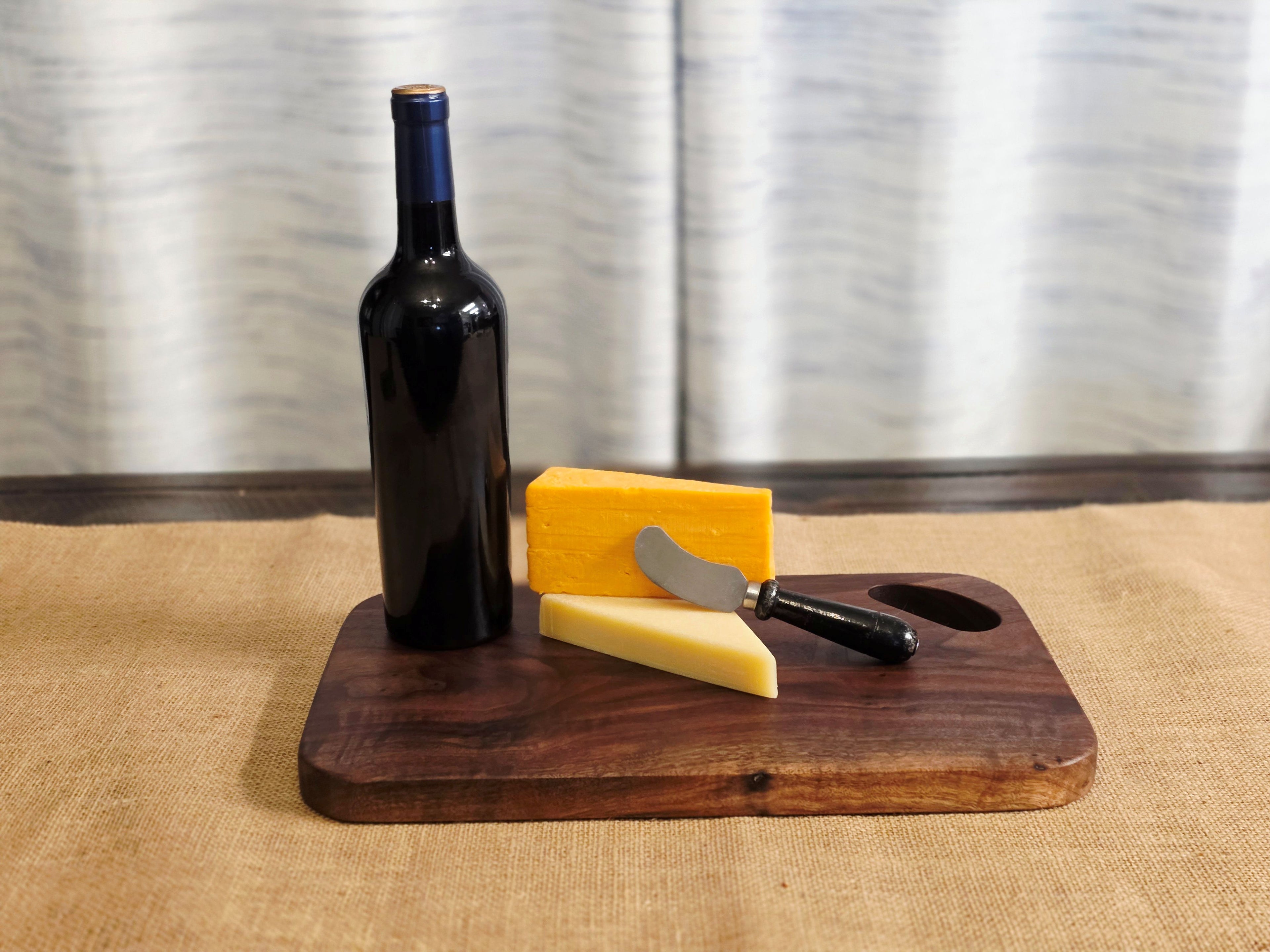 Solid Hardwood Reversible Cutting Board