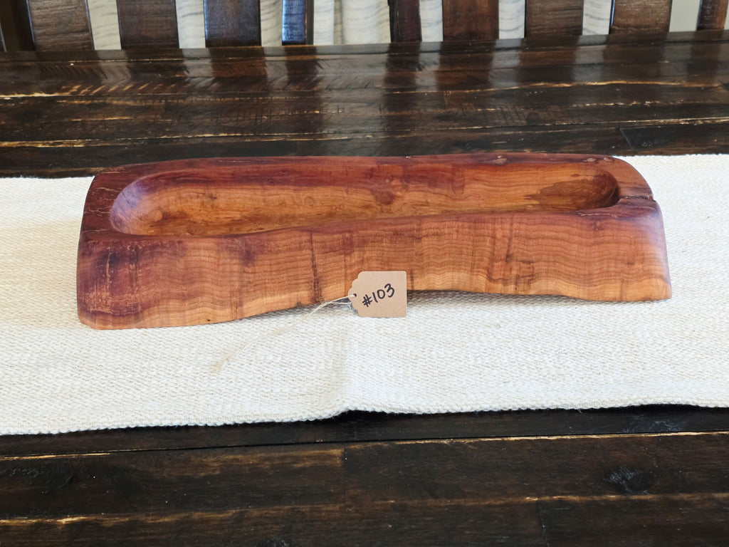 Medium Plum Wood Bowl