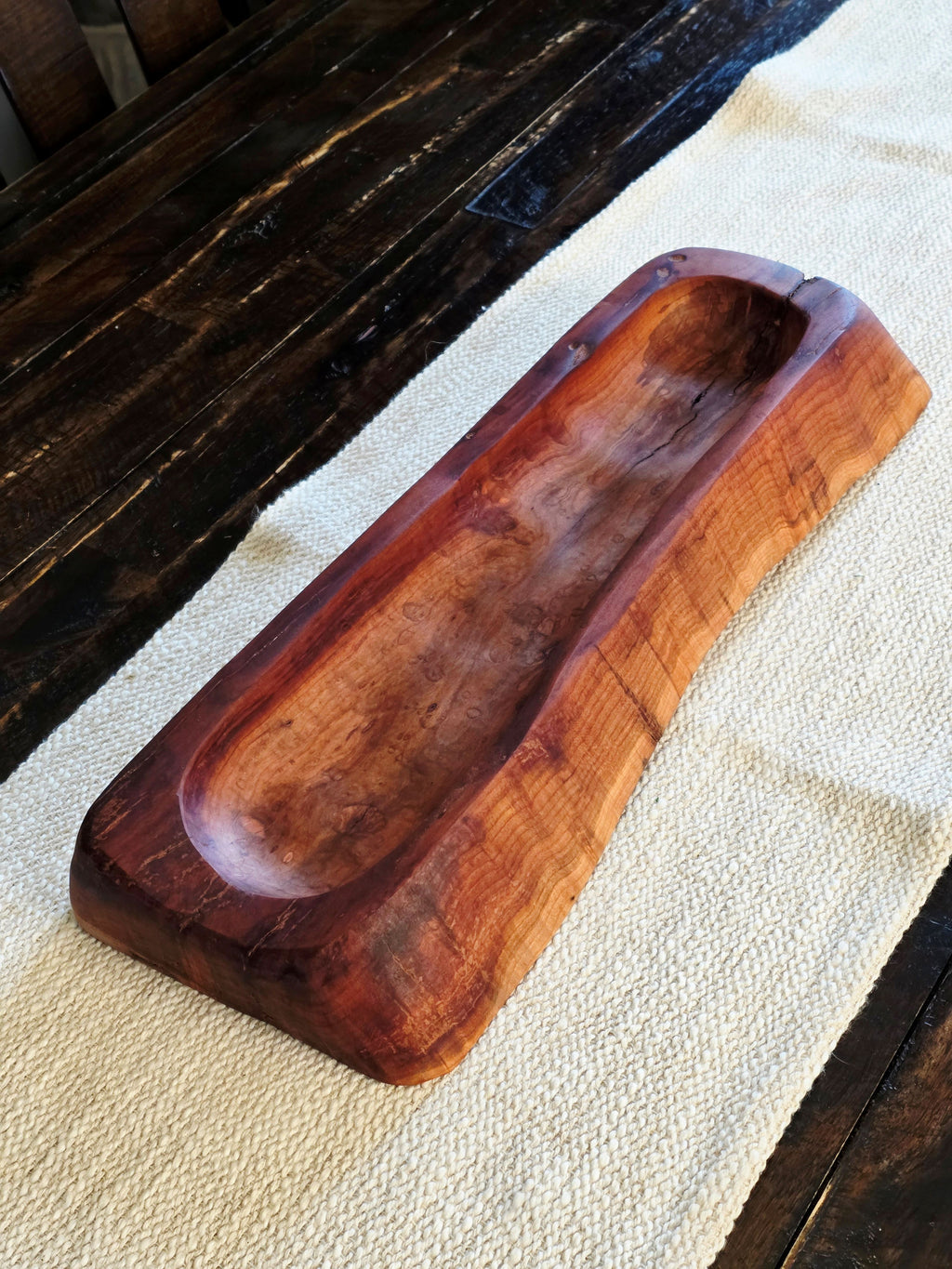 Medium Plum Wood Bowl