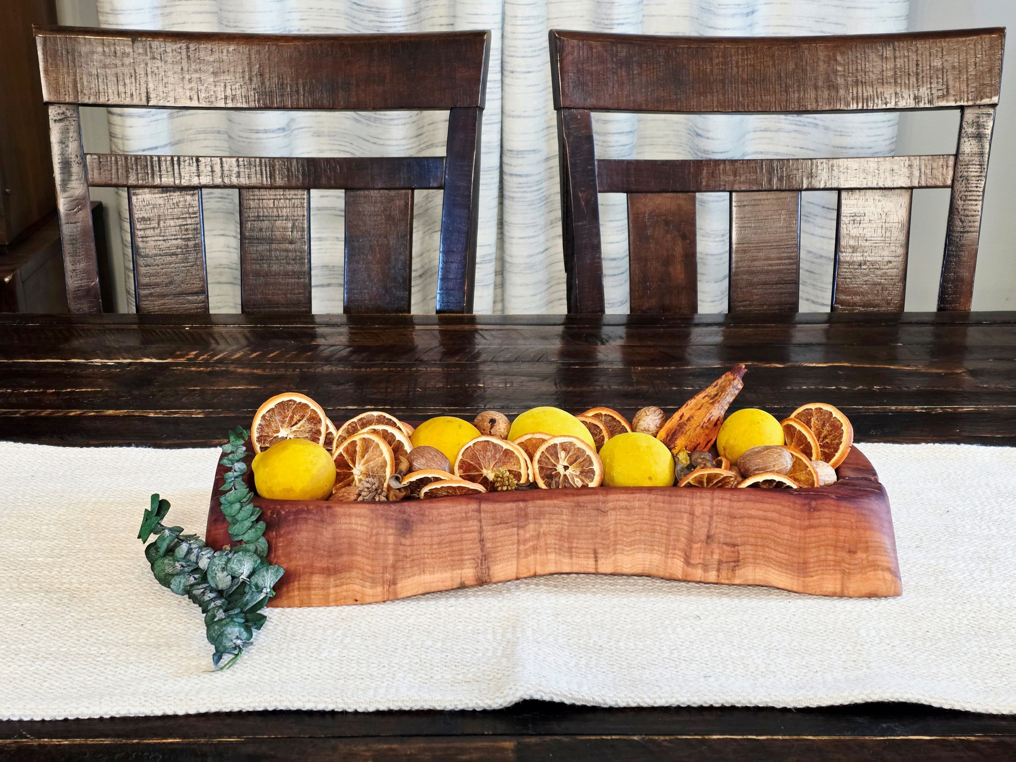 Medium Plum Wood Bowl