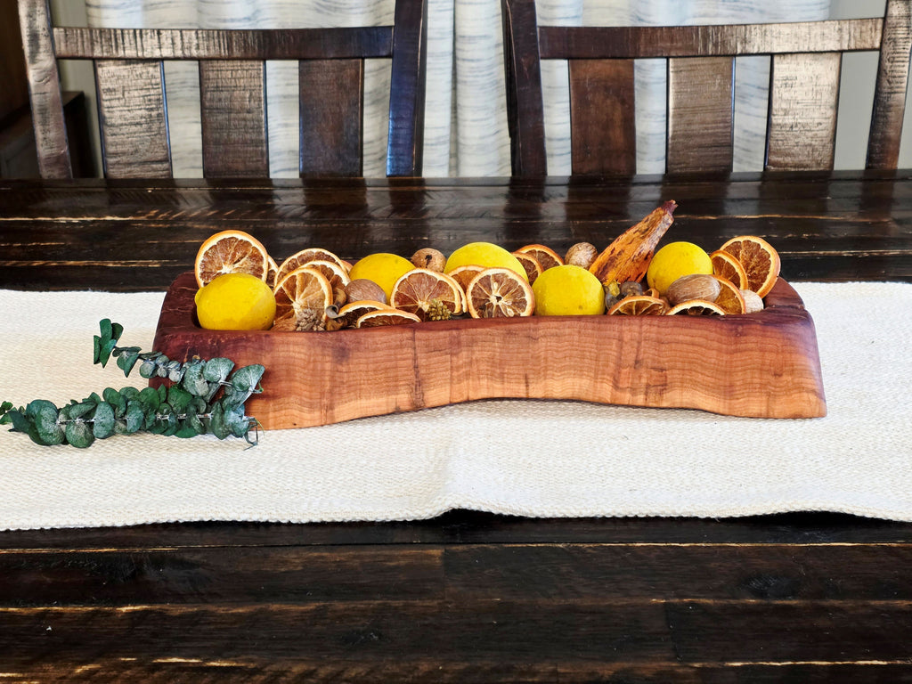 Medium Plum Wood Bowl