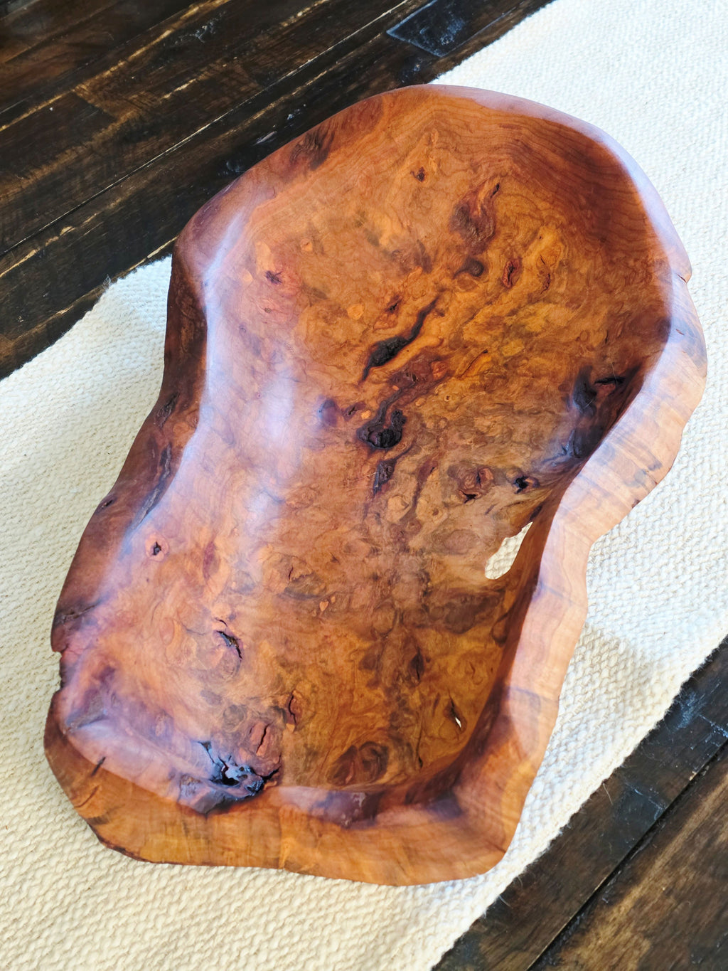 Medium Plum Wood Bowl