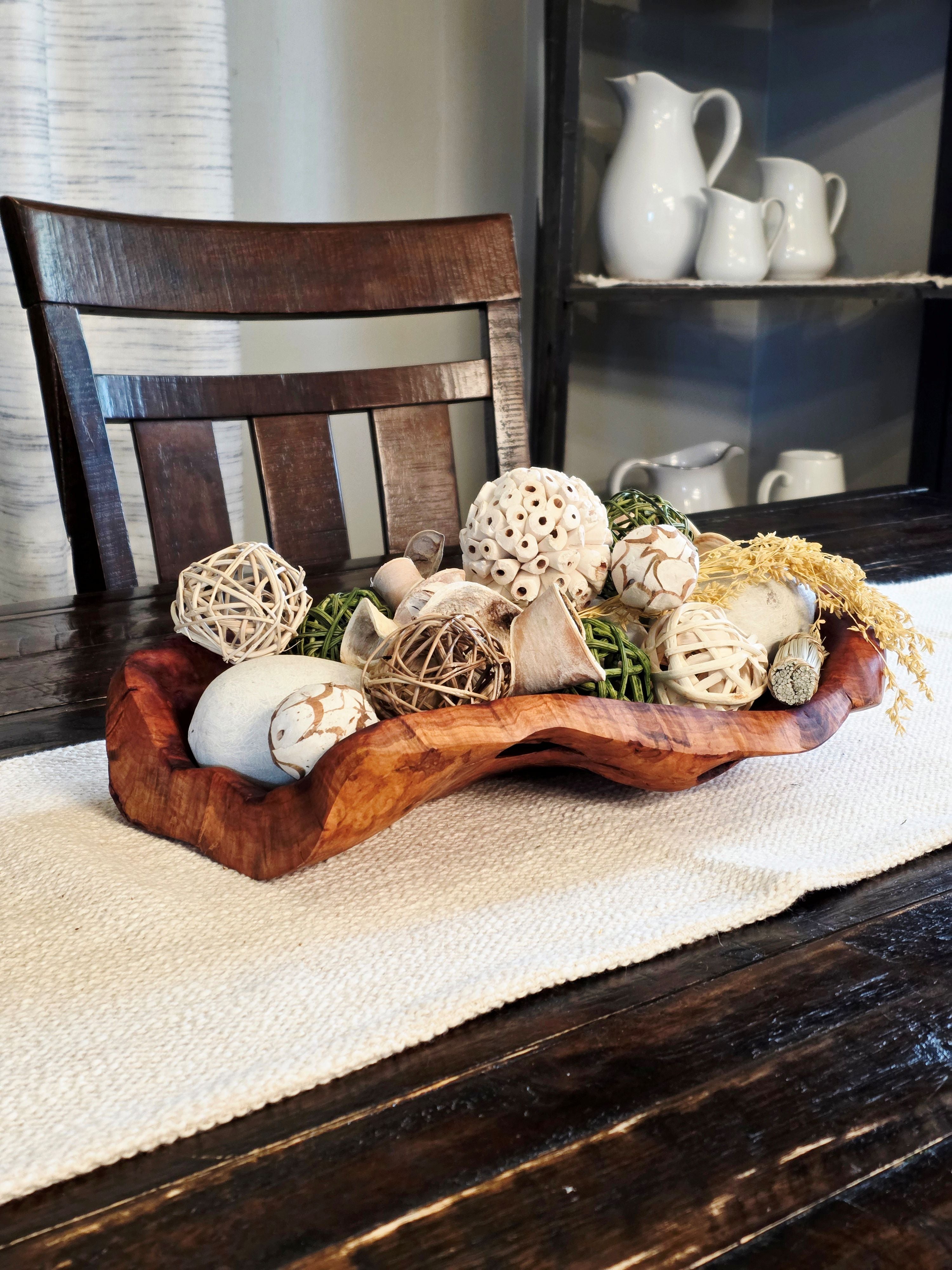 Medium Plum Wood Bowl