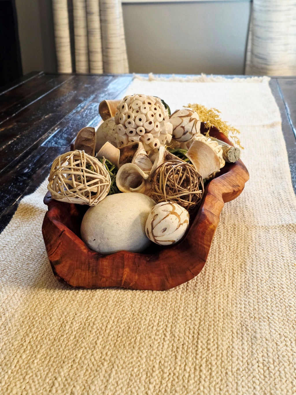 Medium Plum Wood Bowl