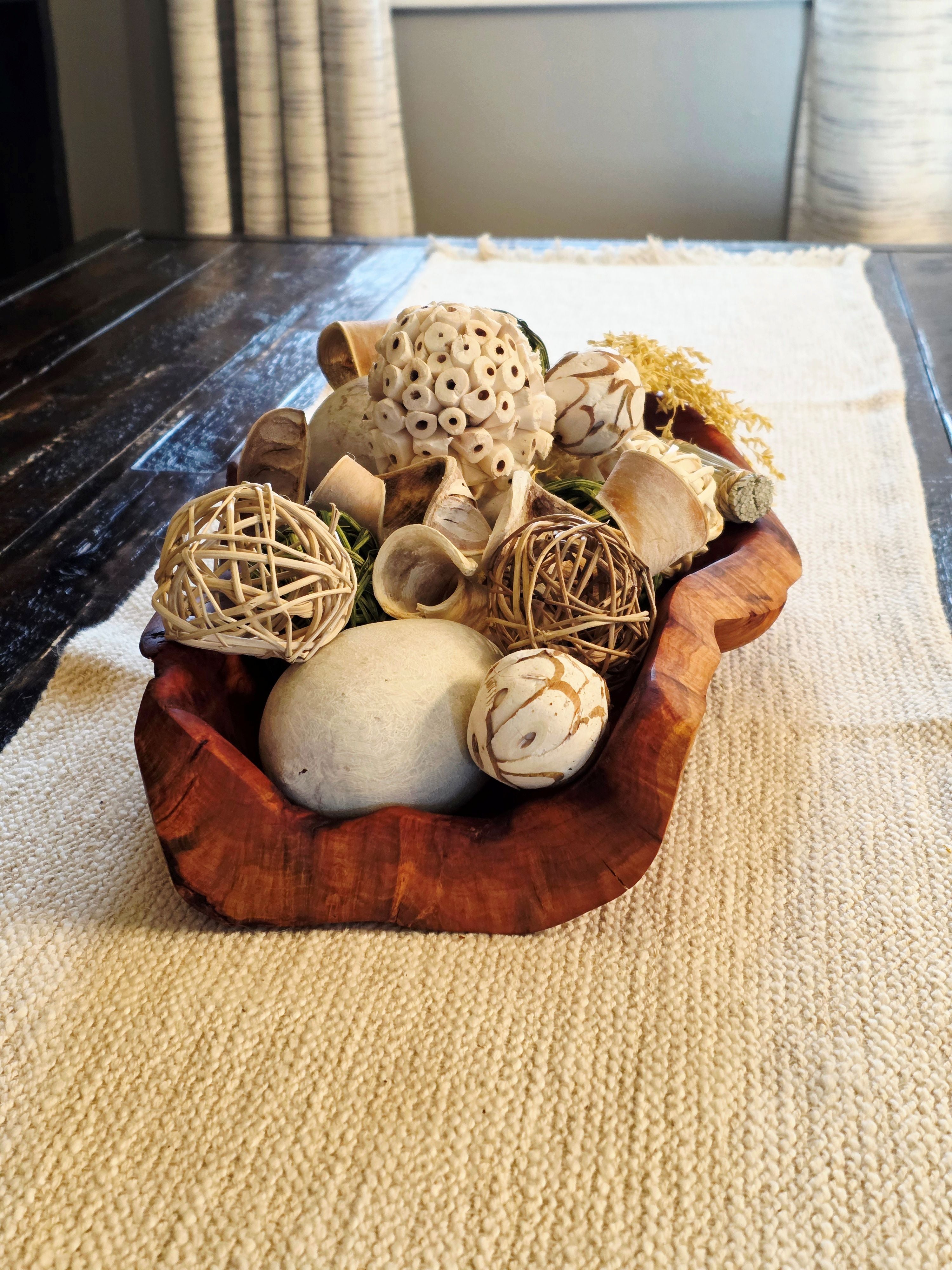 Medium Plum Wood Bowl