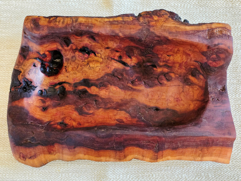 Medium Plum Wood Bowl