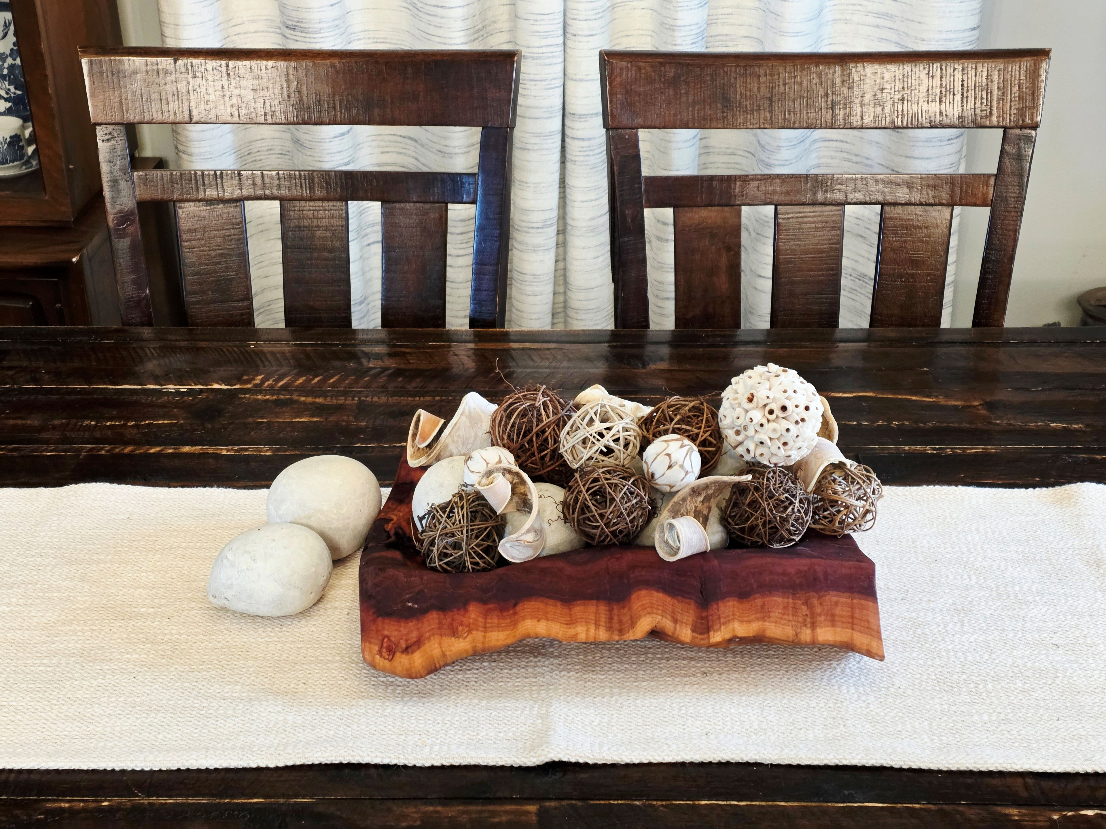 Medium Plum Wood Bowl