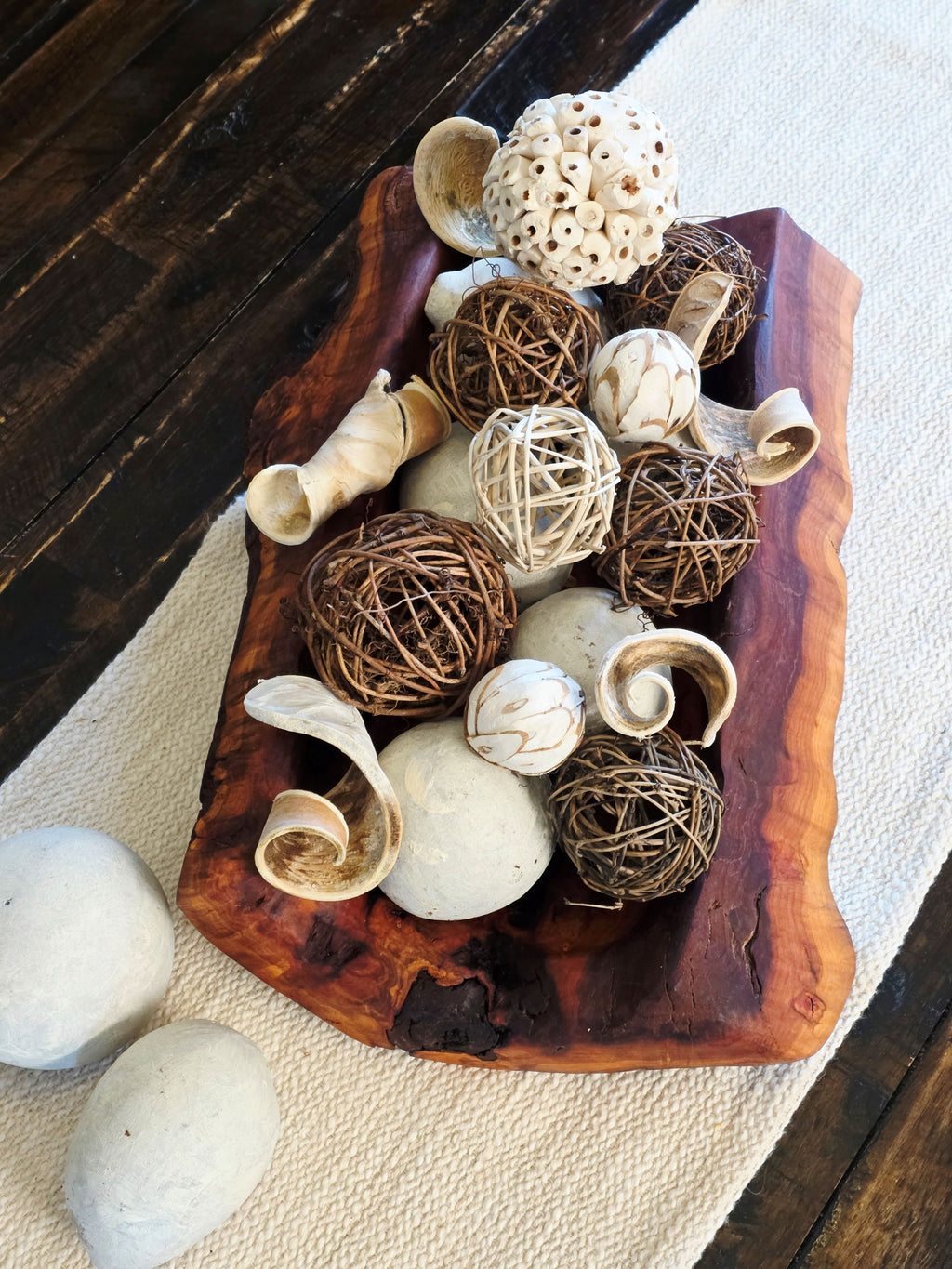 Medium Plum Wood Bowl