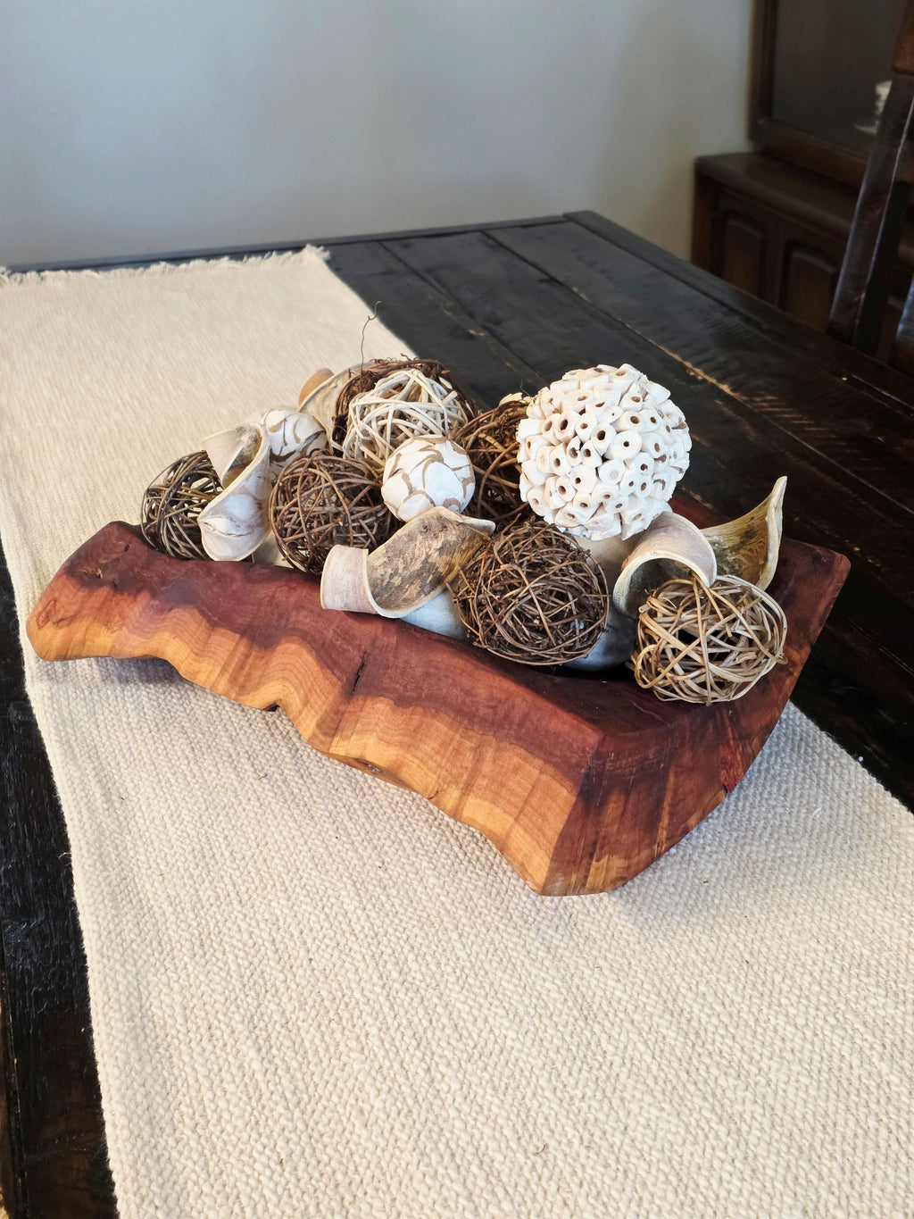 Medium Plum Wood Bowl