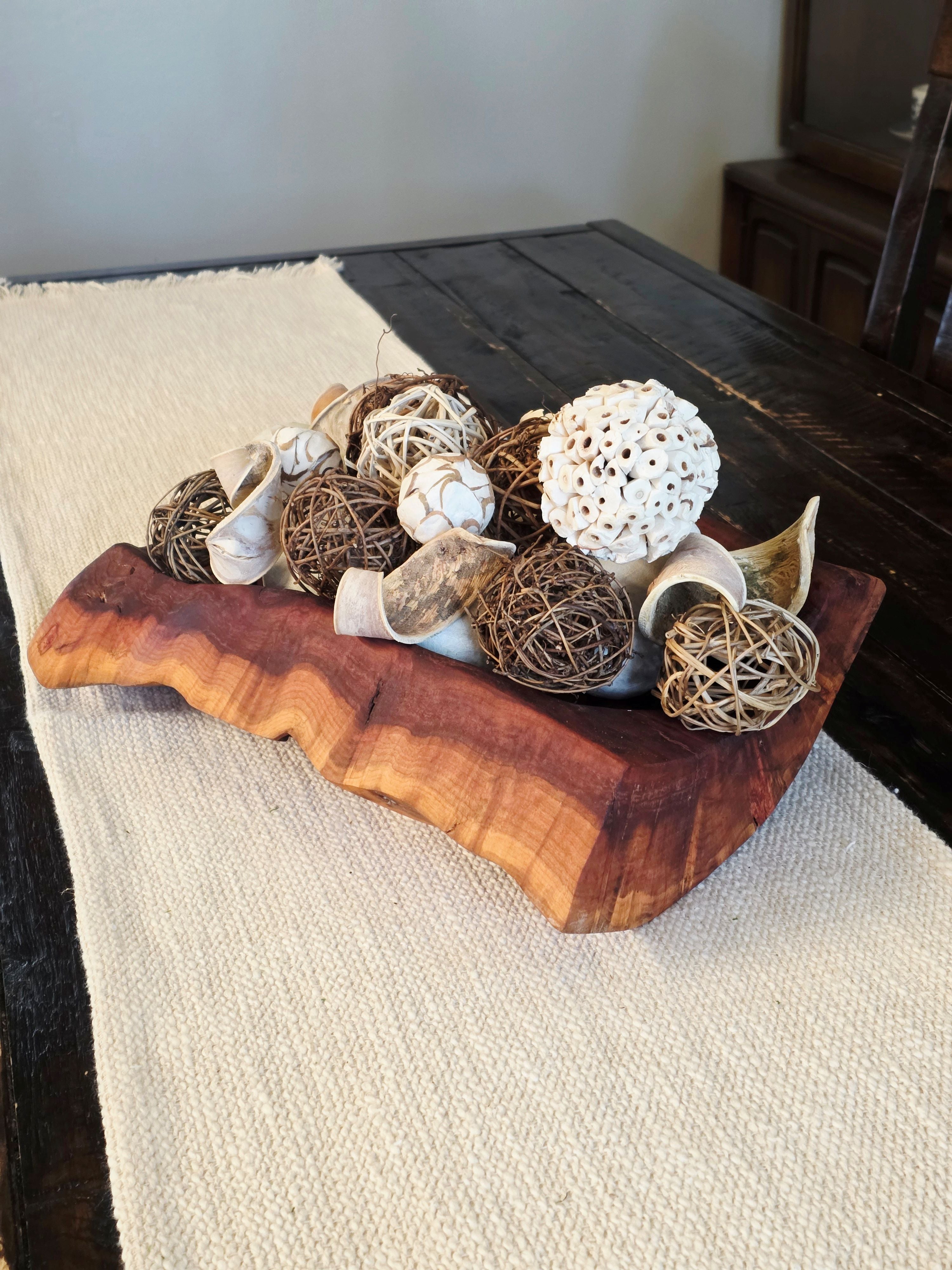 Medium Plum Wood Bowl