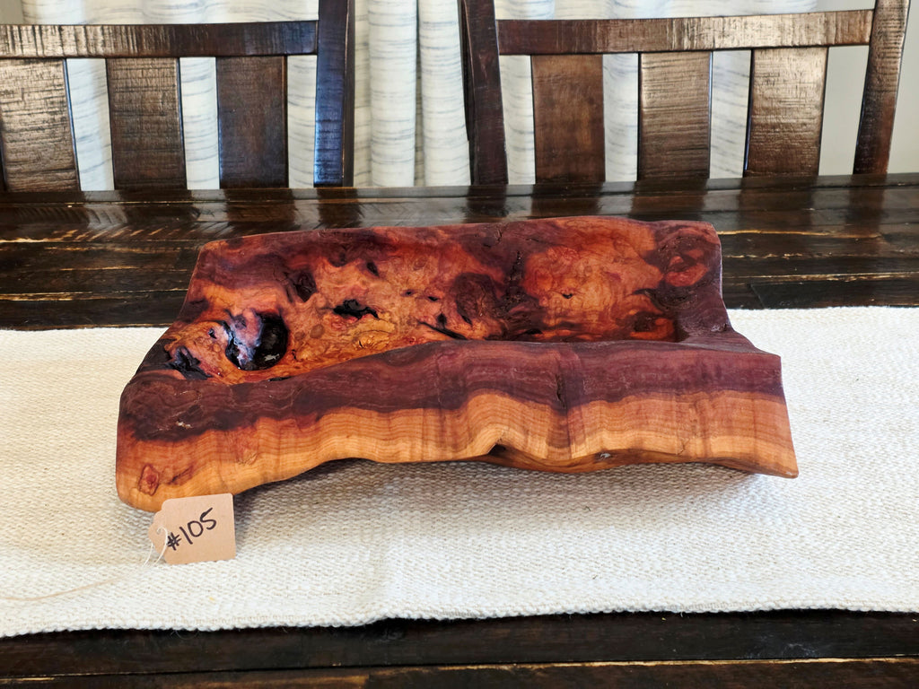 Medium Plum Wood Bowl