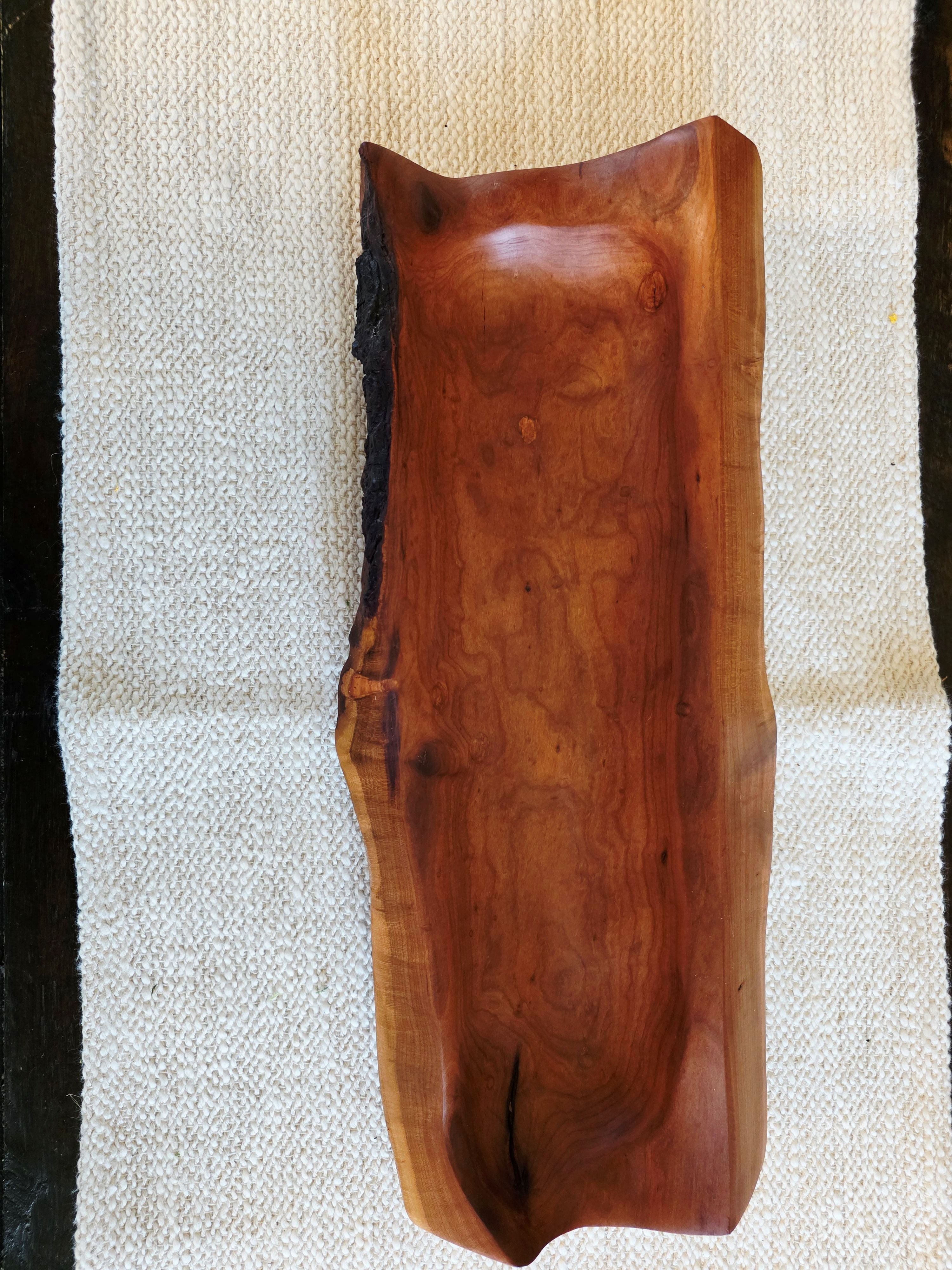 Medium Plum Wood Bowl