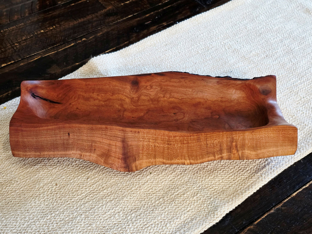 Medium Plum Wood Bowl