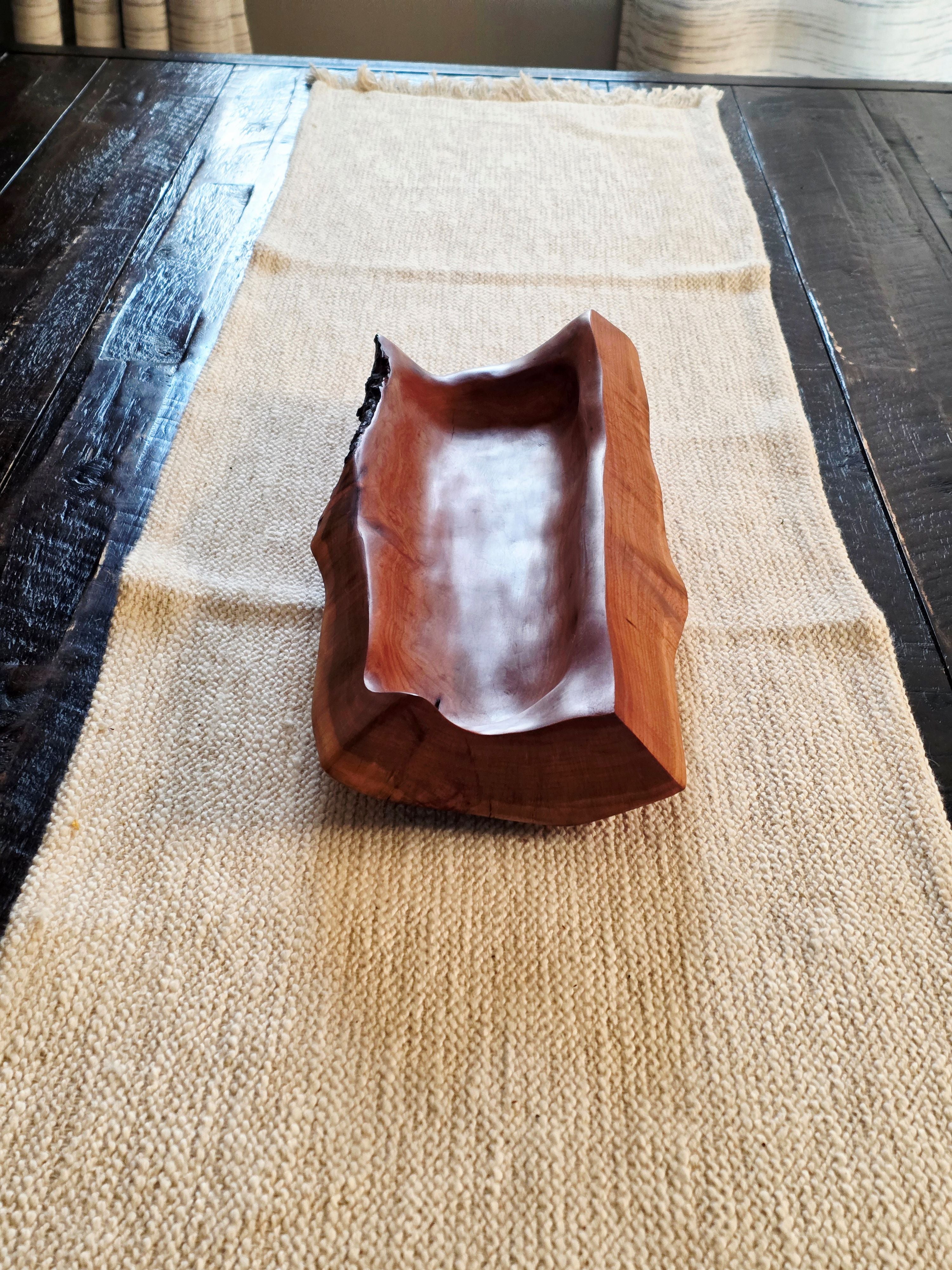 Medium Plum Wood Bowl
