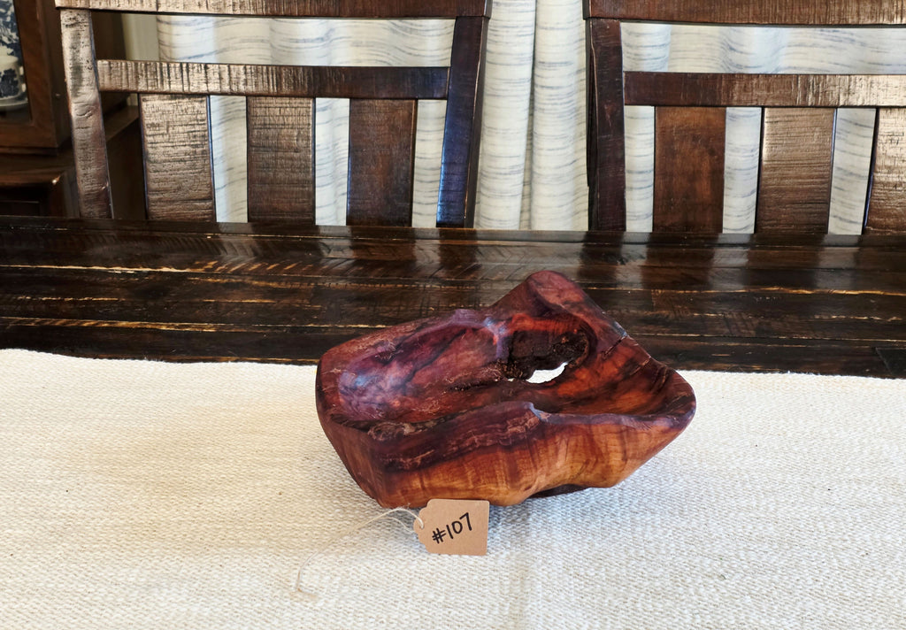 Small Plum Wood Bowl
