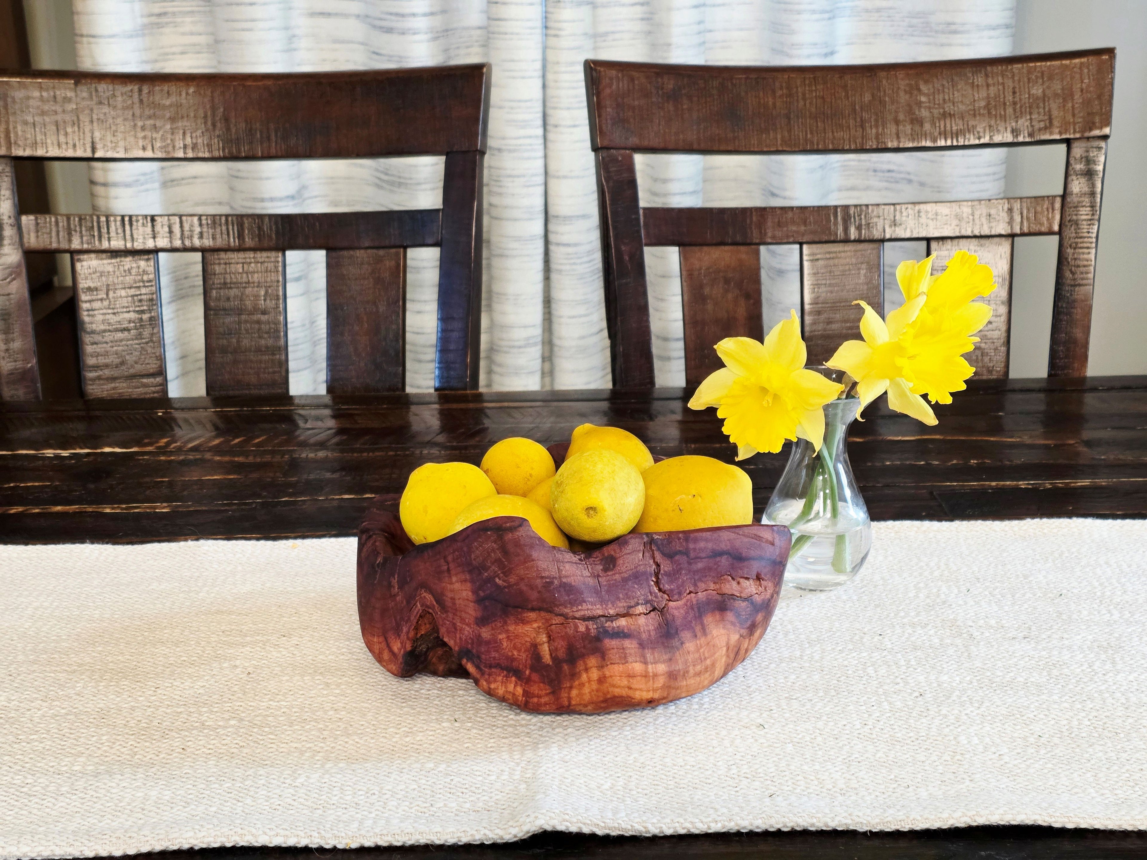 Small Plum Wood Bowl
