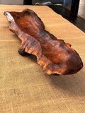 Large Plum Wood Bowl
